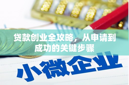 点军贷款创业全攻略，从申请到成功的关键步骤