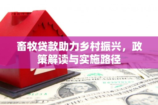 点军畜牧贷款助力乡村振兴，政策解读与实施路径