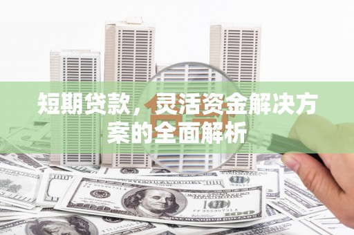 点军短期贷款，灵活资金解决方案的全面解析